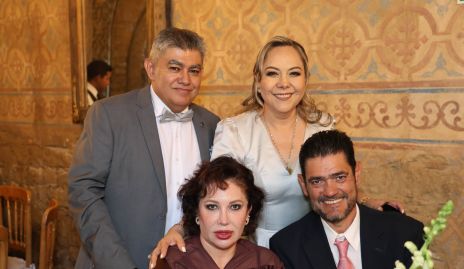  David Hernández, Sara Rocha, Verónica Hernández y Federico de la Rocha.