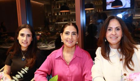  Paola Suárez, Gema de la Vega y Dulce Herrera.