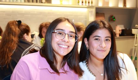  Yaniré Rivera y Ana Palmeros.