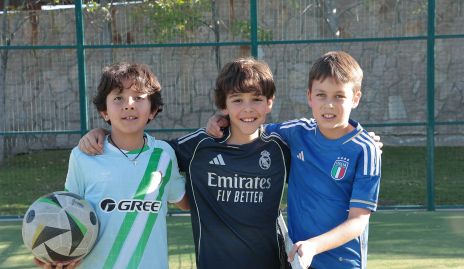  Marcelo Flores, Diego Guerrero e Iñaki Ortiz.