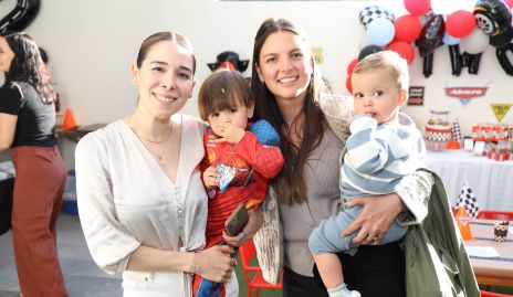  Michell Cano, Álvaro Gómez, Gabriela González y Joaquín Hernández.