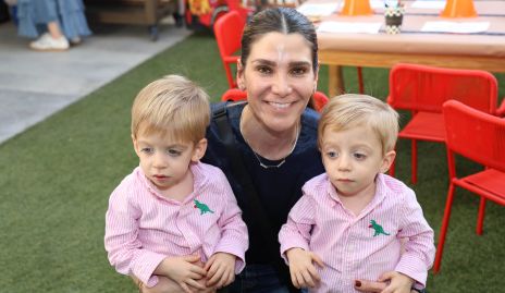  Bruno Nito, Ingrid Nito y Franco Nito.