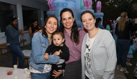  Pamela Canales, Adriana Vega, Ana Rosales y Marcela O’Farril.