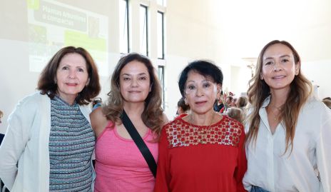  Lila Ahumada, Aida Palau, Aida Martínez y Gaby Ruiz.