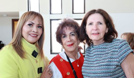  Rocío Morales, Lucero Rosillo y Lila Ahumada.