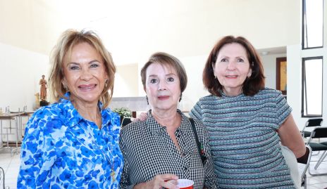  Gloria Estrada, Patricia Nieto y Lila Ahumada.