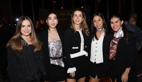  Denisse Valle, Paulina Molgado, Romina Ortuño, Estefanía Tiscareño y Marijó Valdés.