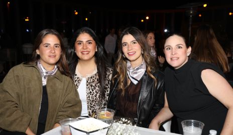  María José Ocejo, Sofía Perafán,  Ana Sofi Muñiz y Ana Palau.
