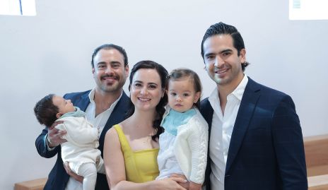  José Luis Schekaiban, Susana Schekaiban, Héctor Hernández, Santiago y Emilia Hernández.
