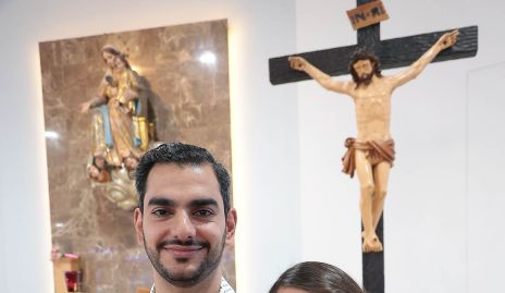  José Eduardo Schekaiban y Ana Foyo con su hijo Pablo Schekaiban.