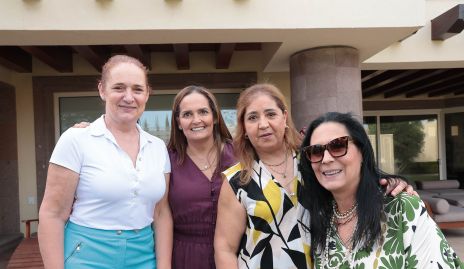  Maribel Rico, Gabriela Villanueva, Sofía Carrillo y Ana Luisa Lujambio.