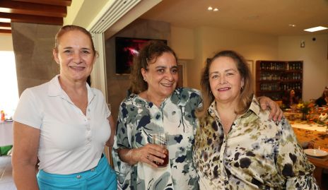  Maribel Rico, Maricela Zarur y Claudia Serment.