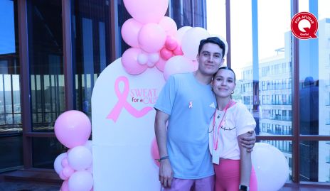  Diego Rosales y Tania Veláquez.