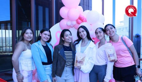  Kim Vázquez, María Emilia Azuara, Karen Vázquez, Celeste Chevaile, Karla Mendoza y Pamela Yáñez.