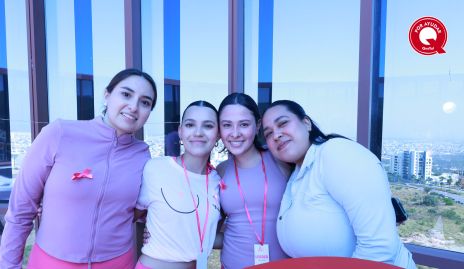  Ximena Betancourt, Tania Velázquez, Paulina Charre y Viviana García.