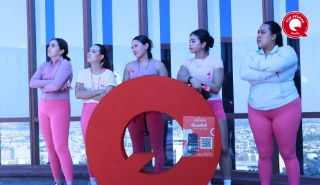  Ximena Betancourt, Tania Velázquez, Paulina Charre, Diana Córdoba y Viviana García.