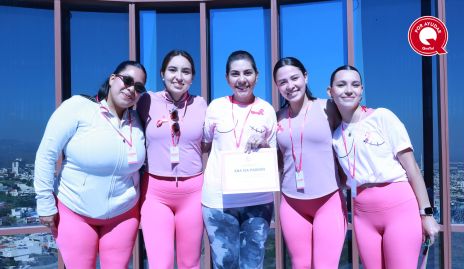  Viviana García, Ximena Betancourt, Anaisa Padrón, Paulina Charre y Ximena.