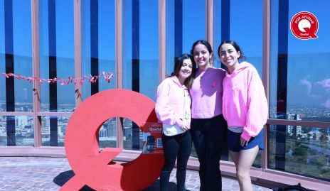  Camila Saldaña, Fátima Ruiz y Camila Rosillo.