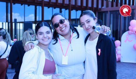  Isabela Malo, Viviana García y Montse Marín.