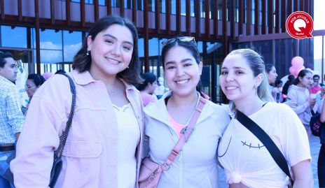  Ximena Salazar, Sarah Payán y Ana Pau López.
