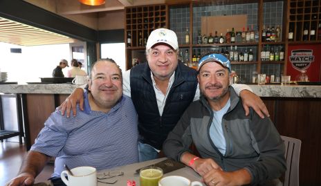  Ramón Pedroza, Rafa Aguilar y Roberto Pedroza.
