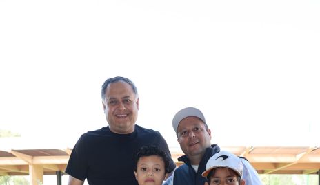  Antonio Pechir, Sebas Pechir, Ernesto Castillo, Neto y Vale Castillo.