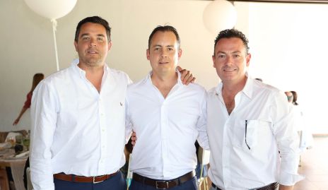  Daniel Benavente, Carlos Artolózaga y Ulises Artolózaga.