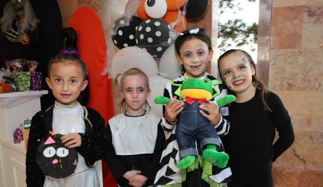  Inés Rubio, Bárbara, Daniela Torres y Daniela Labastida.
