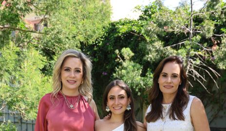  Paty Annette Ruiz, Lucía Díaz y Lucía Oropeza.