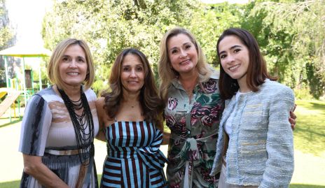  Silvia Aguilar, Martha Chalita, Silvia Carrillo y Paulina Alonso.