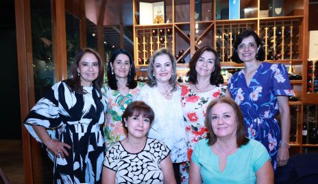  Edith Salinas, Mari Carmen Escobedo, Ana Abud, María Araiza, Ana Hardy, Estela Tobías y  Alicia de los Santos.
