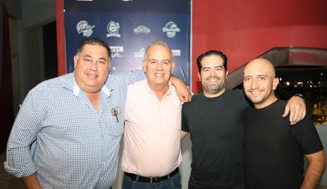  Chapo Torres, Gerardo Zermeño, Toño Gutiérrez y Diego Bocard.