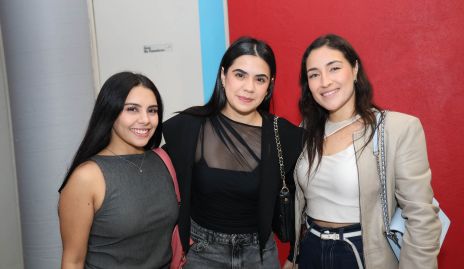  Sandra Torres, Yamila Tame y Samantha Guevara.