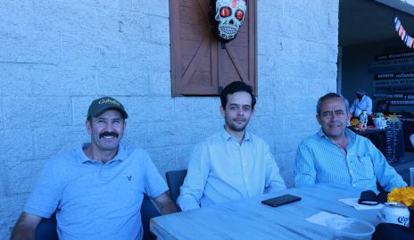  Pedro de la Torre, Enrique y Aureliano Tenorio.