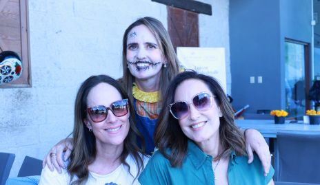 Adriana Pedroza, Marcela Payán y Verónica Zepeda.
