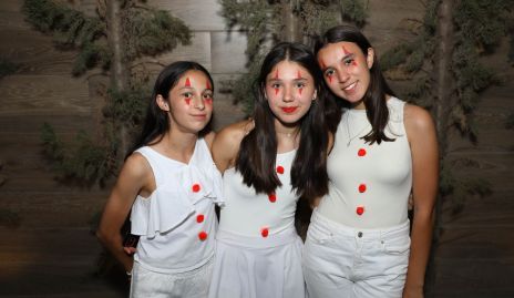  Marijo Hernández, Renata Preciado y Ale Castanedo.