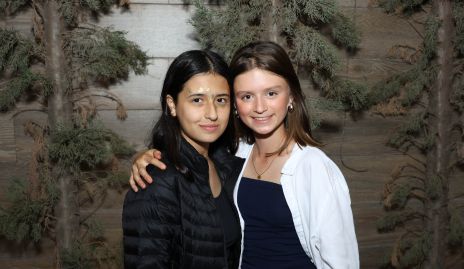  Natalia Venegas y Doménica Jiménez.