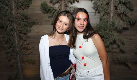  Doménica Jiménez y Ale Castanedo.