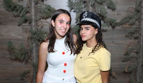  Ale Castanedo e Isa Azuara.