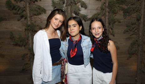  Doménica Jiménez, Alejandra Trujillo y Ana Helena.