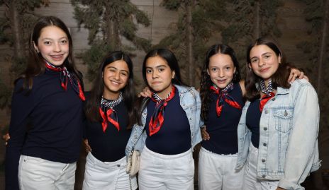  Daniela Apesteguía, Alejandra Valencia, Alejandra Trujillo, Ana Helena y Dany Flores.