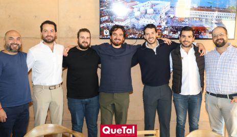  Gerardo Bolaños, Carlos González, Felipe Martín Alba, Julio Galindo, Benjamín Martín Alba, Rodrigo Pérez y Luis Salgado.