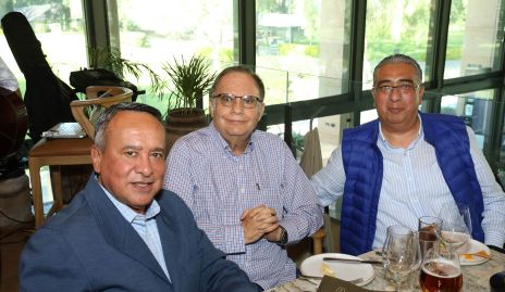  Gustavo Rodríguez, Alfonso Martínez y Felipe Ortega.