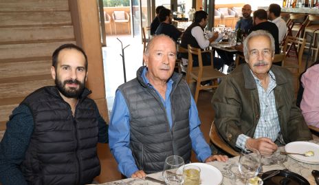  José Martín Alba, Javier Meade y Jesús Díaz Infante.