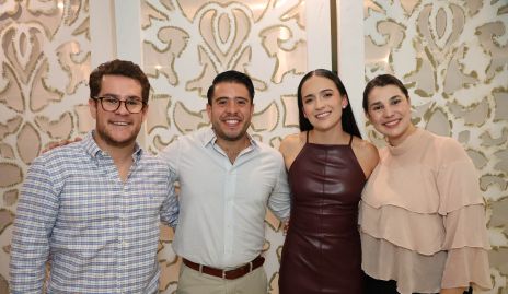  Daniel Goñi, Mauricio Martínez, María José Zacarías y Mariel Fernández.