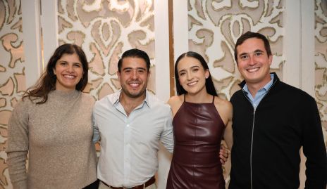  Alejandra Siller, Mauricio Martínez, María José Zacarías y Fernando.