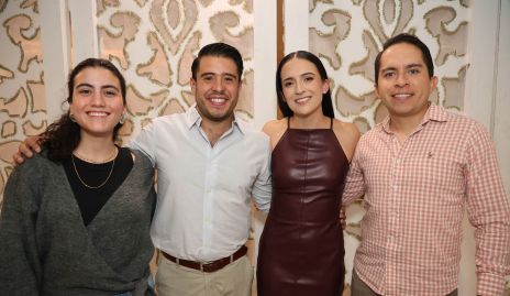  Ana Elena Martínez, Mauricio Martínez, María José Zacarías y Jorge Benavente.