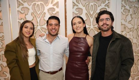  Daniela Sánchez, Mauricio Martínez, María José Zacarías y Juan Carlos Martínez.