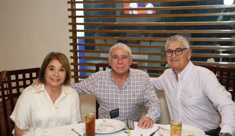  Patricia Martínez, Carlos Marcos y Ramón Zacarías.