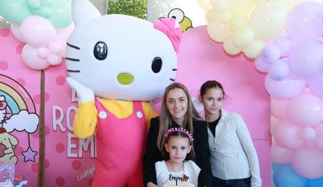  Renata González, Andrea Dauajare y Emma Ramos.
